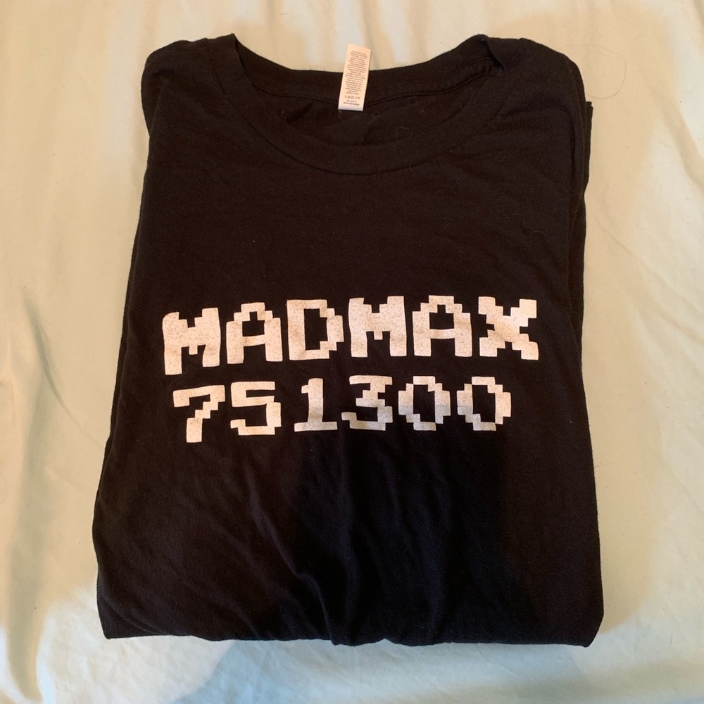 Stranger Things Madmax black T-shirt XL